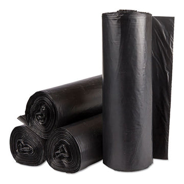 Inteplast Group Institutional Low-density Can Liners, 30 Gal, 0.58 Mil, 30" X 36", Black, 25 Bags-roll, 10 Rolls-carton freeshipping - TVN Wholesale